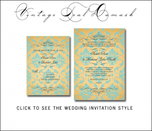Royal Wedding Theme Invitations from MonogramGallery.ca