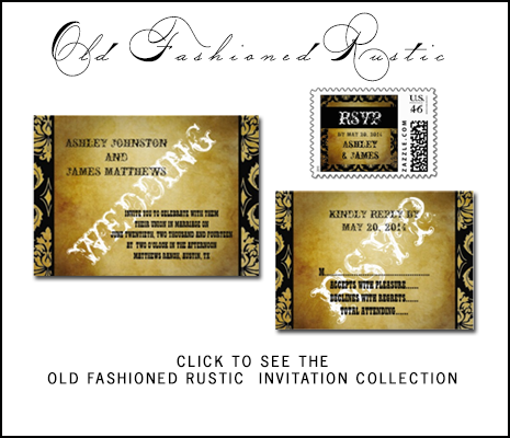 Rustic Wedding Invitations Collection from MonogramGallery.ca